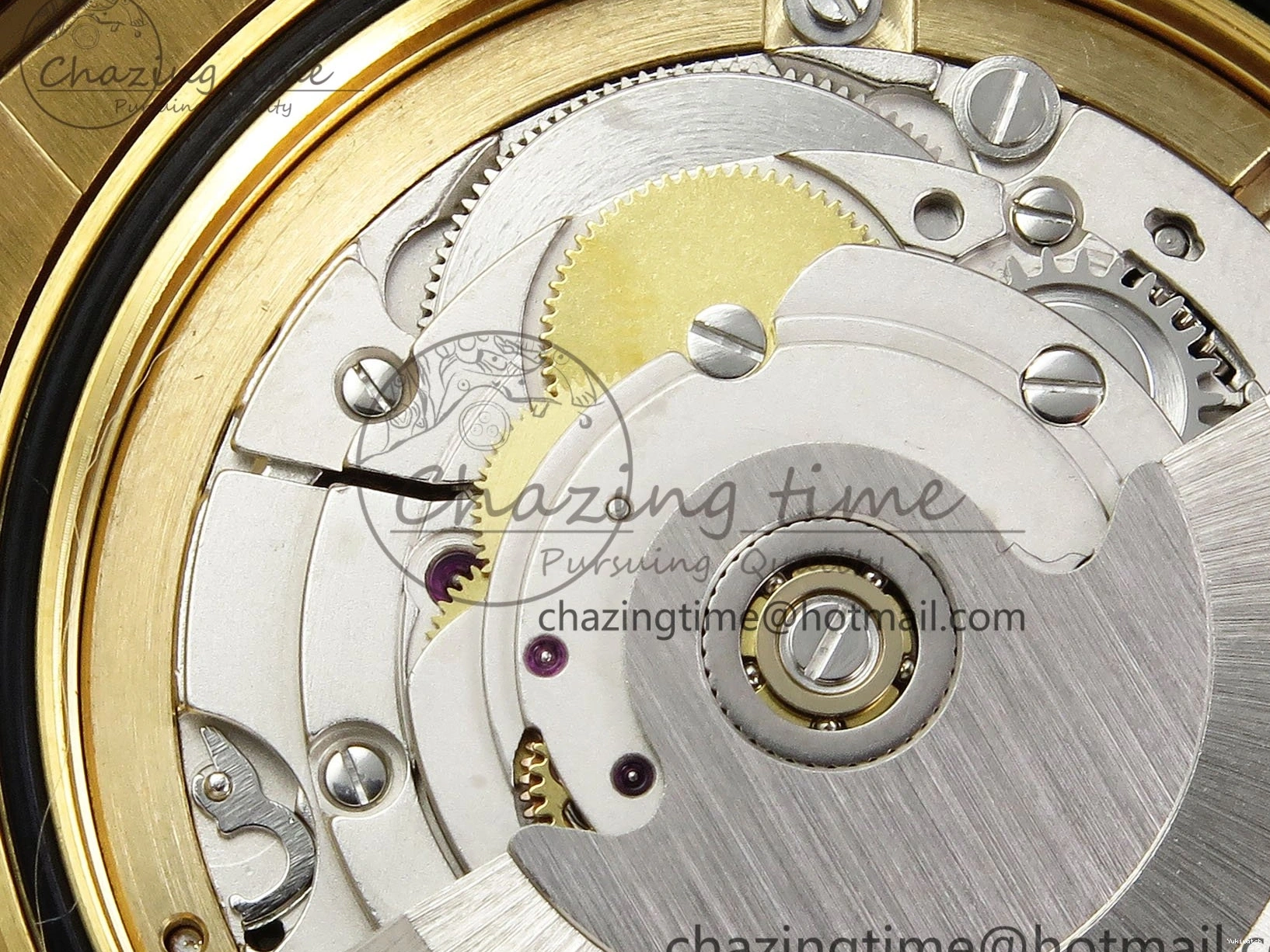 Dial 36 Green Edition YG Bracelet RAF YG Best on A2836 1:1 Date Stone Day Roman 0215